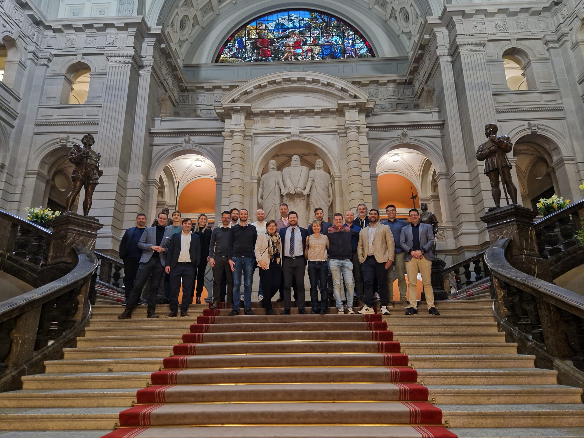 JCI Basel - Ein Blick hinter die Kulissen des Bundeshauses – JCI Basel & JCI Innerschwyz zu Gast in Bern