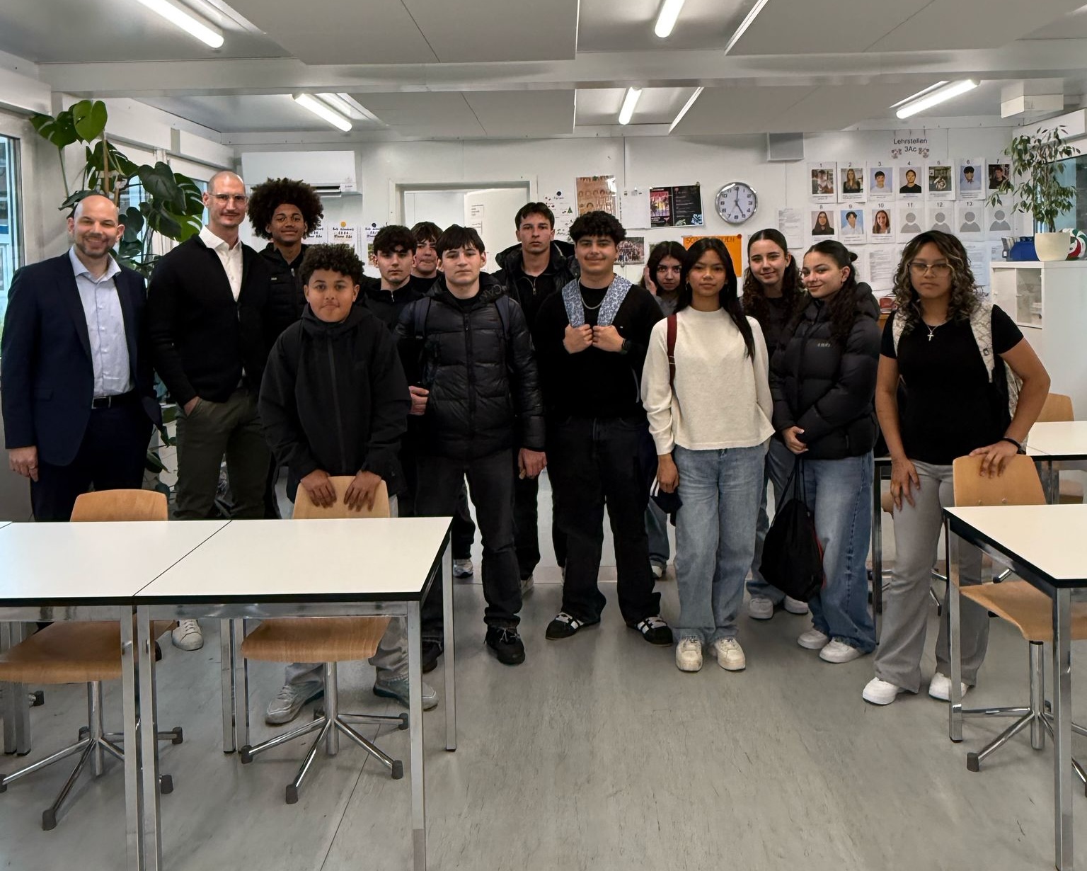 JCI Basel - Fit4Jobs Interviewtraining 2025 – Sekundarschule in Allschwil