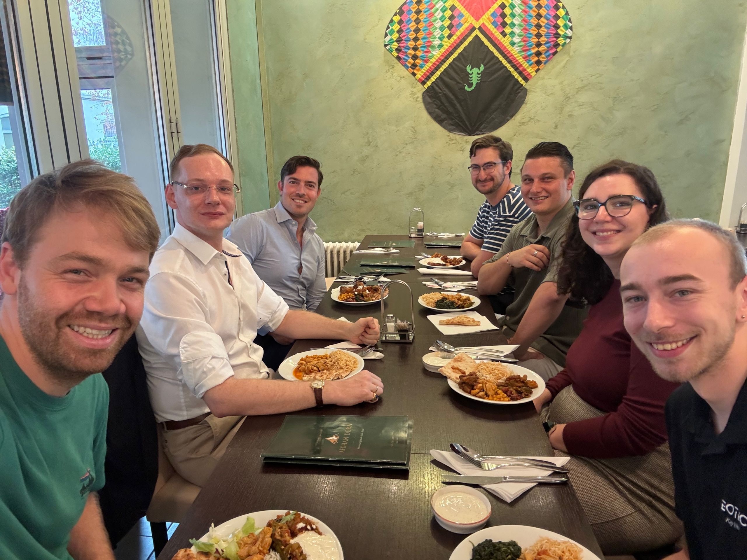 JCI Basel - Neue Gesichter am JCI Basel Lunch im Afghan Dera